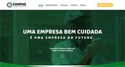 Desktop Screenshot of corpus.com.br